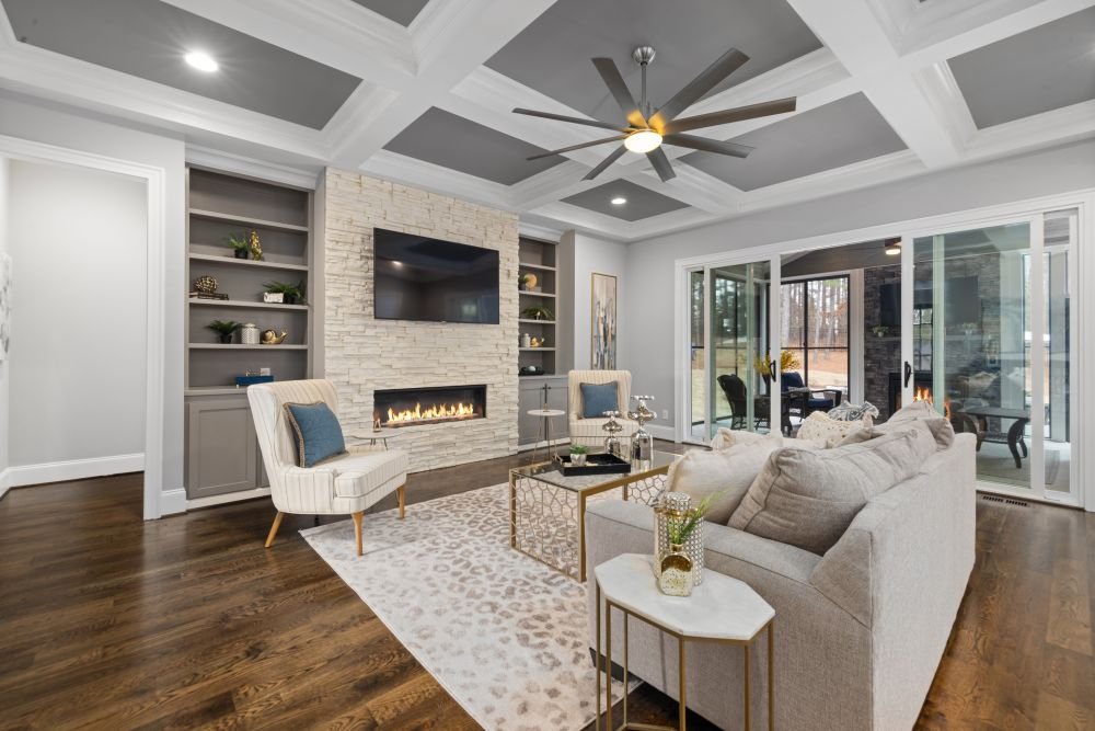 Coffered Ceiling design by Soulnest Aura