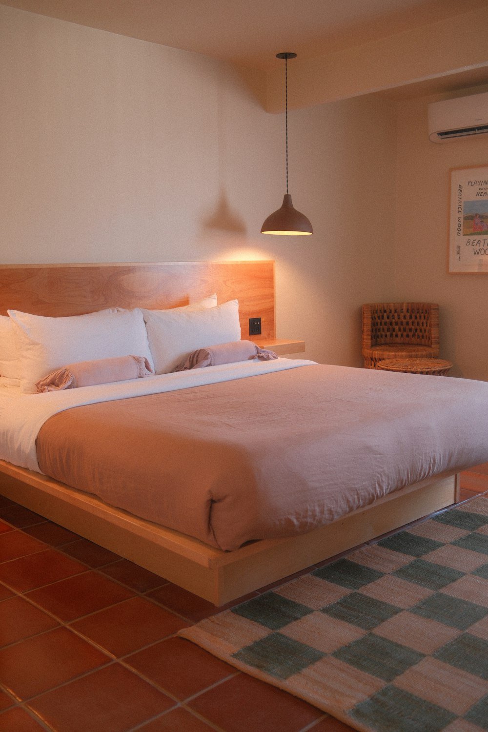 Hotel-Style Guest Suite with Warm Ambient Lighting