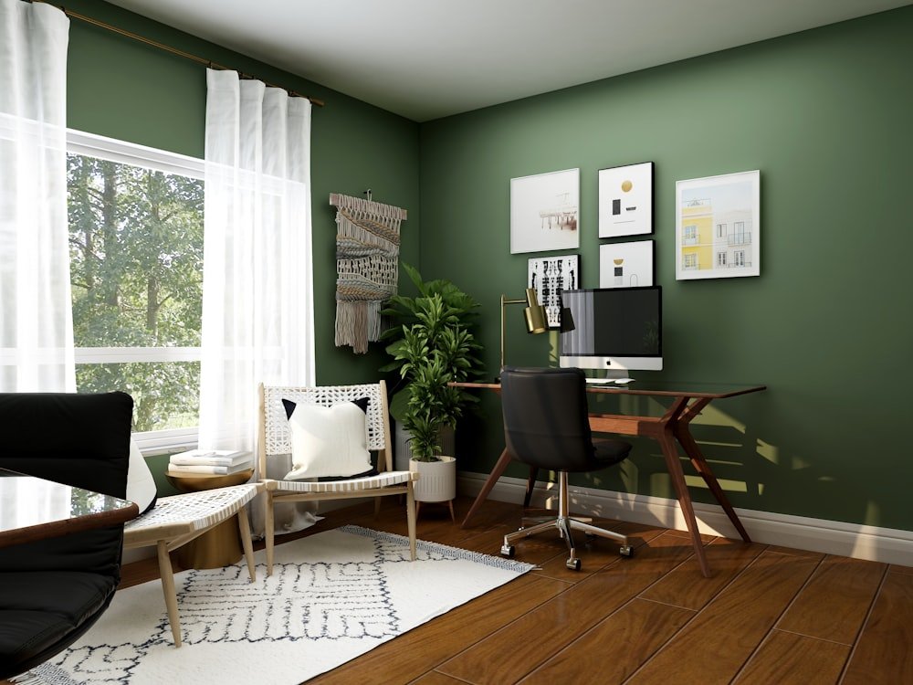 Home office design idea