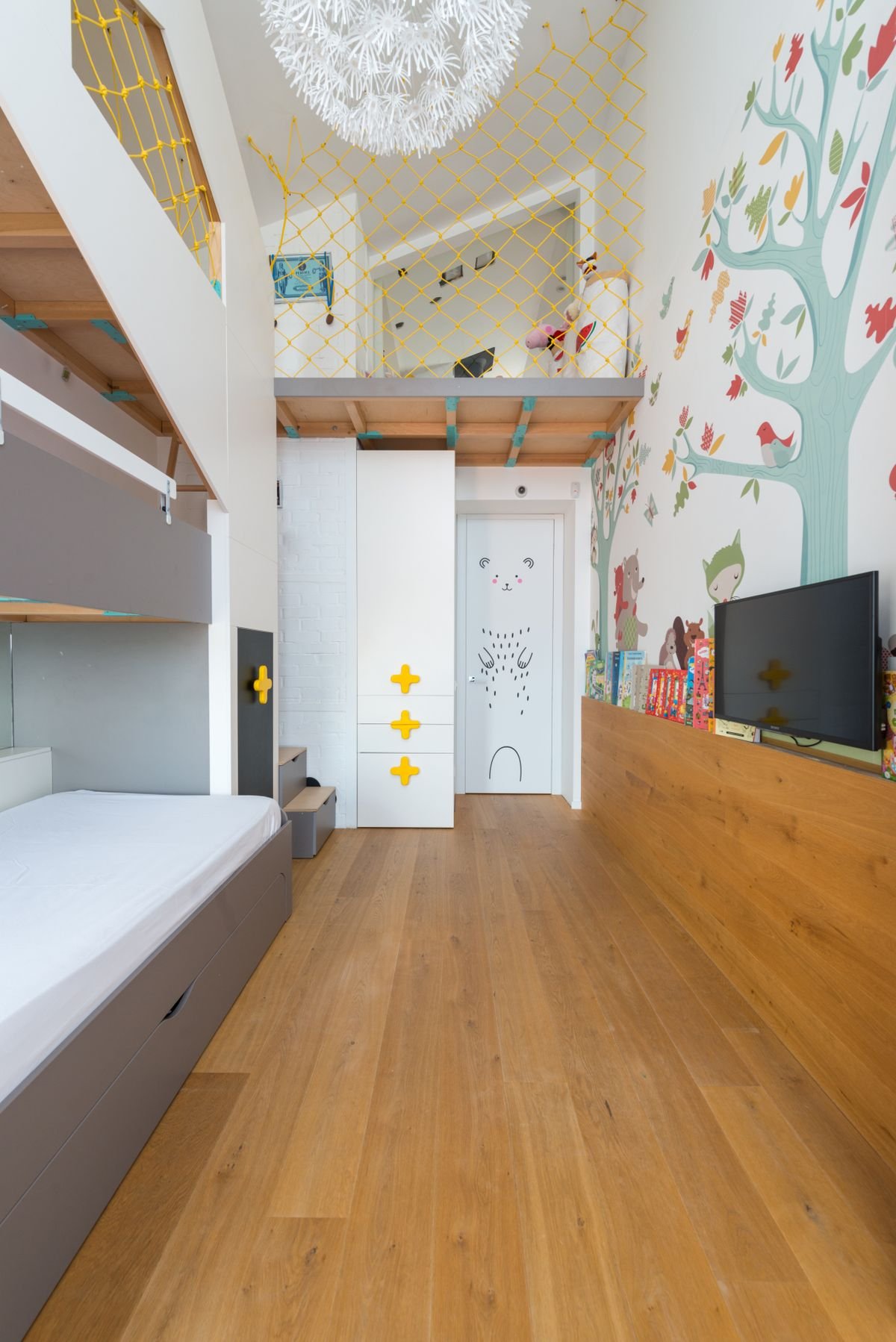 Playful Blackout Curtains for a Kids Room