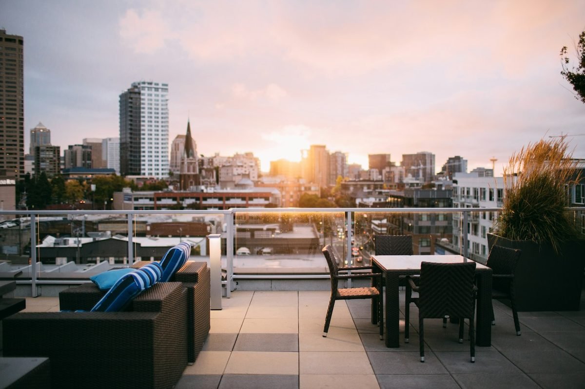 Rooftop and outdoor dining design